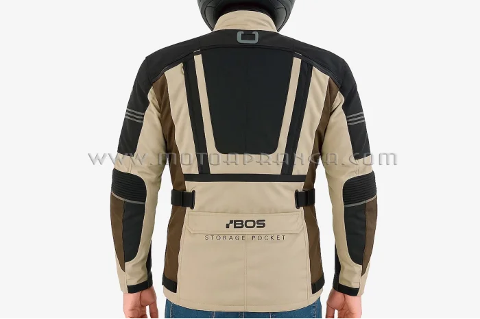 B.O.S. Maximum touring jacket brown