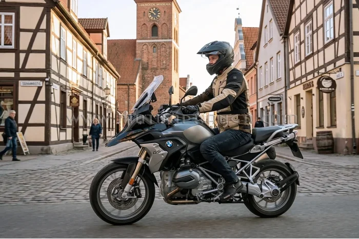 B.O.S. Maximum touring jacket brown