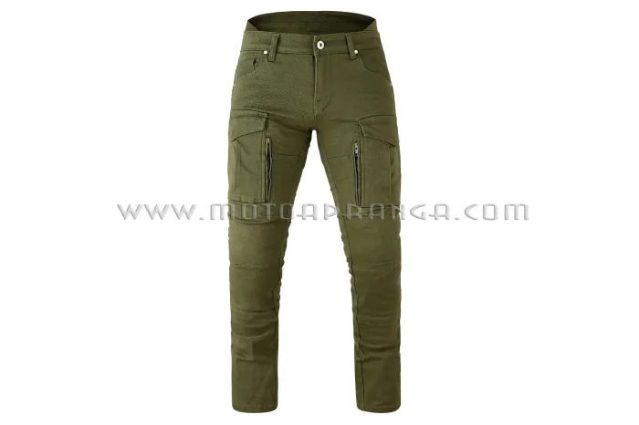 B.O.S. cargo jeans olive