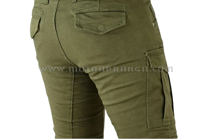 B.O.S. cargo jeans olive