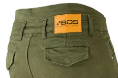 B.O.S. cargo jeans olive