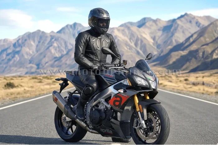 ProAnti leather suit with protectors