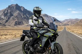 SD-JT67 Tanami touring jacket - Black/Gray/Fluorescent Yellow 2