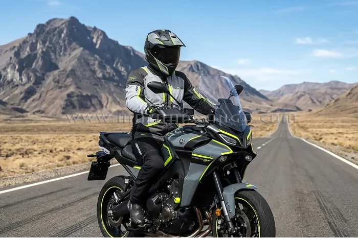 SD-JT67 Tanami touring jacket - Black/Gray/Fluorescent Yellow