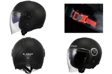 LS2 OF620 CLASSY SOLID HELMET - matt black