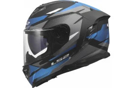 LS2 FF818 Storm III helmet Komai matt black blue 2