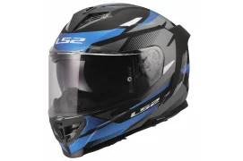 LS2 FF818 Storm III helmet Komai matt black blue