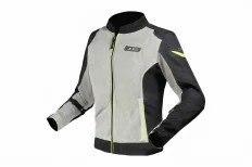 LS2 AIRY EVO LADY JACKET - Black Grey Yellow