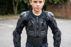 Motorcycle body armor jacket - kids