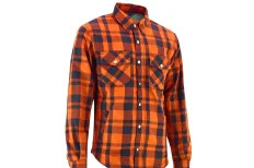B.O.S. long sleeve shirt with aramid protection - orange