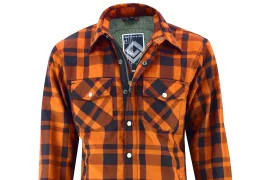 B.O.S. long sleeve shirt with aramid protection - orange 2
