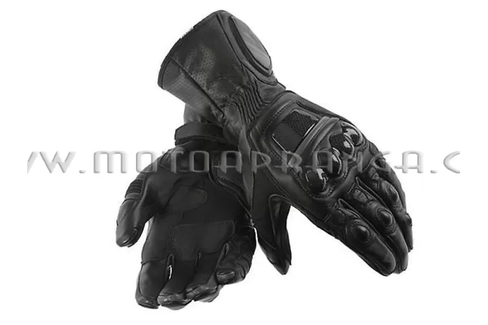 Summer race leather gloves