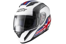 X-SHO union jack white gloss