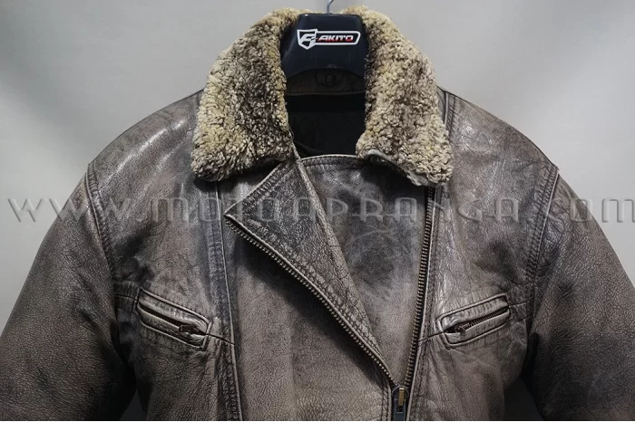 Old style leather jacket OCHNIK (ladies)*